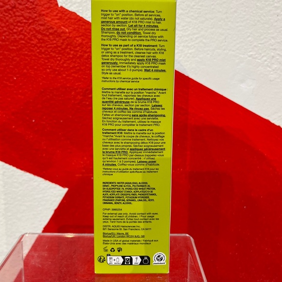 PROFESSIONAL K18 HAIR MIST - Picture 5 of 5